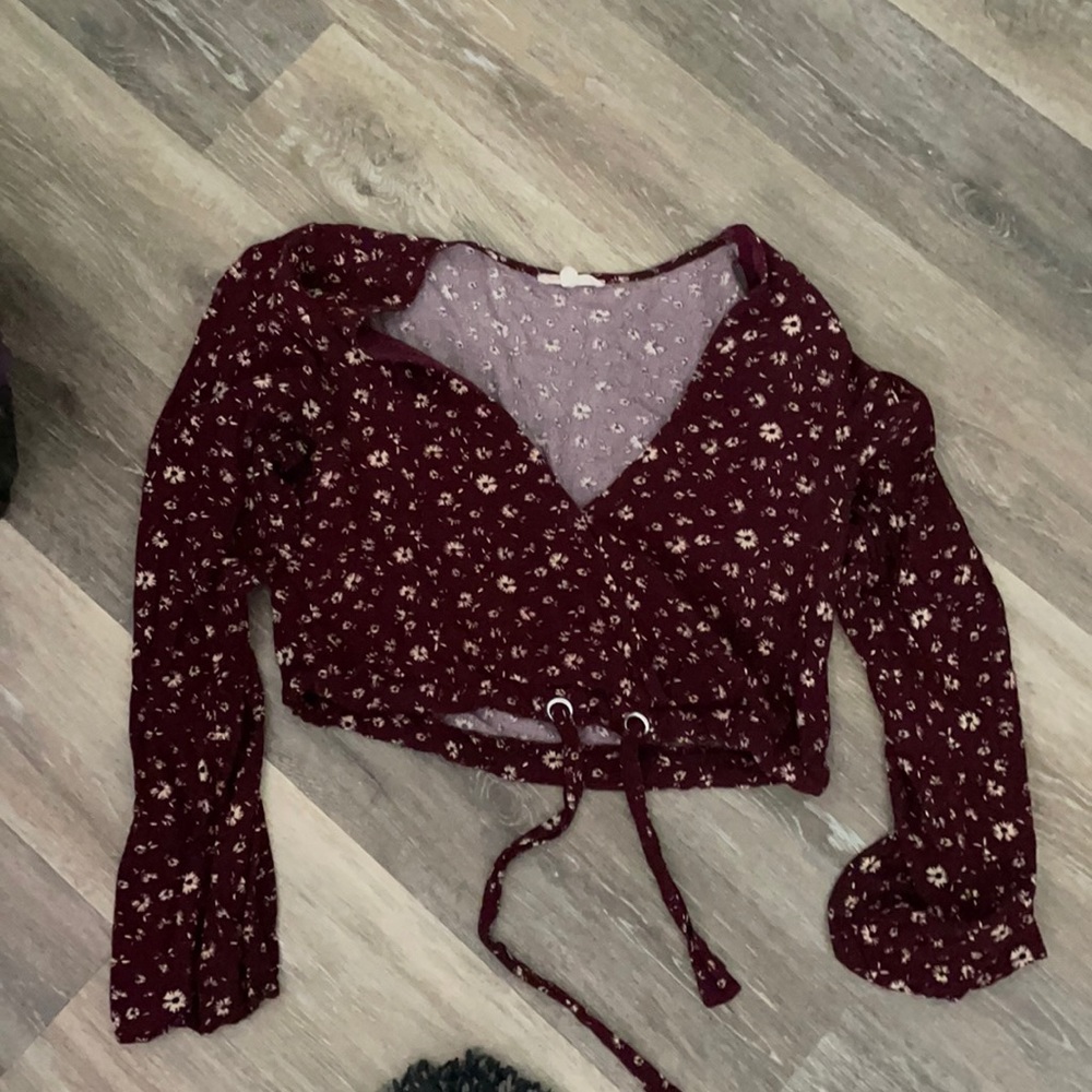 Long sleeve blouse